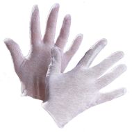 Product Lisle Cotton Inspector's Gloves - White