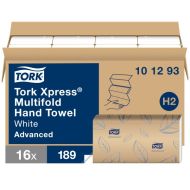 Product Tork Xpress® H2 Soft Multifold Hand Towel - White 2-Ply 16x189 Sheets