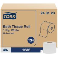 Product Tork® T34 Universal Bath Tissue Roll - 1-Ply 48x1232 Sheets