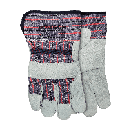 Product Watson® Guard’n Duty Cowhide Leather Gloves - Blue/Grey One-Size
