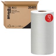 Product WypAll® X60 Small Roll Wipers  - White 12x130 Sheets