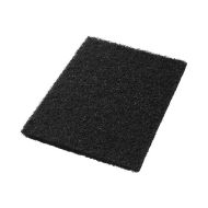 Product Floor Stripping Pad - Black 14"x20" 5/PK
