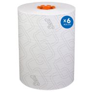 Product Scott Pro® Slimroll* Hard Roll Towel - White w/ Orange Core 6x580 Sheets