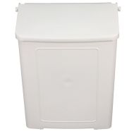 Product Safe-Use Sanitary Napkin Receptacle - White Plastic