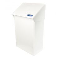Product Frost® Surface Mounted Napkin Disposal - White Steel 6L