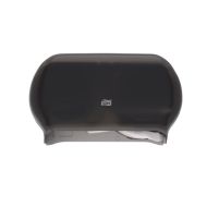 Product Tork® T24 Twin Horizontal Toilet Paper Dispenser - Smoke