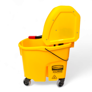 Product WaveBrake® Bucket & Down-Press Wringer - Yellow 35qt