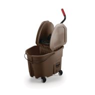 Product WaveBrake® Bucket & Down-Press Wringer - Brown 35qt