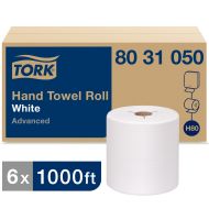 Product Tork® H80 Advanced Hand Towel Roll - White 1-Ply 6x1000’