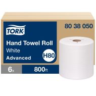 Product Tork® H80 Advanced Hand Towel Roll - White 1-Ply 6x800'
