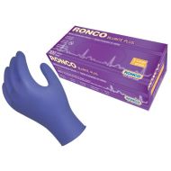 Product Ronco Blurite™ Plus Nitrile Examination Gloves - Dark Blue 4mil 100/BX