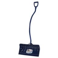 Product Snow Pusher w/ Ergonomic Aluminum Handle - Blue 24" Blade