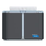Product Cascades PRO Tandem® Multifold Hand Towel Countertop Dispenser - Dark Grey
