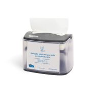 Product Cascades PRO Tandem® Tabletop Interfold Napkin Dispenser - Grey