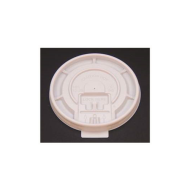 Product Flat Cup Lid - White 10-24oz 1000/CS