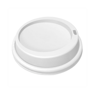 Product Dome Lid - White 6oz-8oz 1000/CS