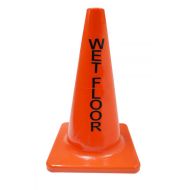 Product Wet Floor Safety Pylon - Orange 18"
