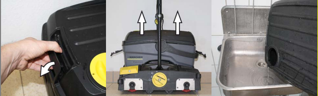 Karcher BR 40/10 C Adv Walk-Behind Compact Scrubber - 15