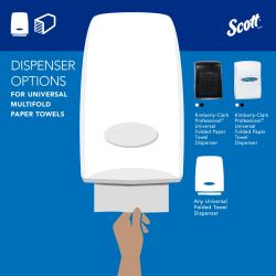 Scott® Multi-Fold Paper Towels - White 16x250 Sheets