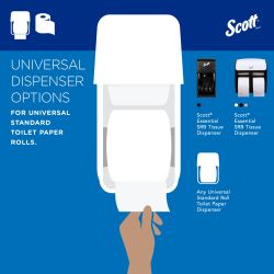Scott® Professional Standard Toilet Paper - 2-Ply 80x473 Sheets