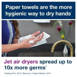 Tork® H80 Hand Towel Roll - White 1-Ply 6x630’