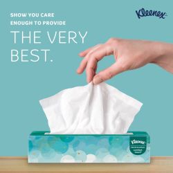 Kleenex® Professional Flat-Box Facial Tissue - White 36x100 Sheets