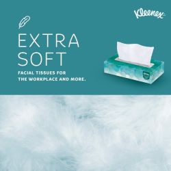 Kleenex® Professional Flat-Box Facial Tissue - White 36x100 Sheets