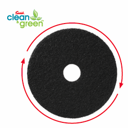 Swish Clean & Green® Strip Floor Pad - Black 20