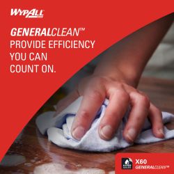 WypAll® General Clean X60 Multi-Task Cleaning Cloths