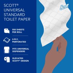 Scott® Professional Standard Toilet Paper – 2-Ply 40x550 Sheets