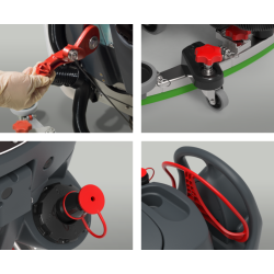NaceCare® TBL 1120 Cordless Walk-Behind Scrubber - 20