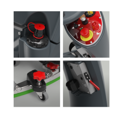 NaceCare® CRL 2128 Compact Ride-On Scrubber - 28