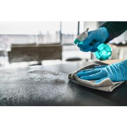 Inteplast Nitrile Gloves - Blue 4mil 100/BX