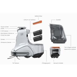 Zaco X1000 Autonomous Vacuum
