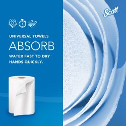 Scott® High Capacity Hard Roll Towels - White 6x950’