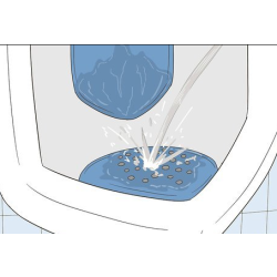 Deodorizing Urinal Screen - Blue
