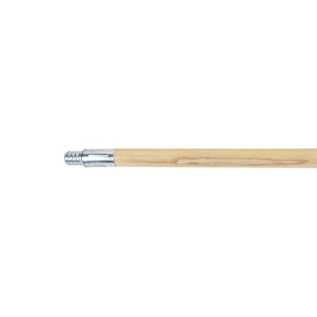 Product Lacquered Wood Handle w/ Steel Threading - 54"