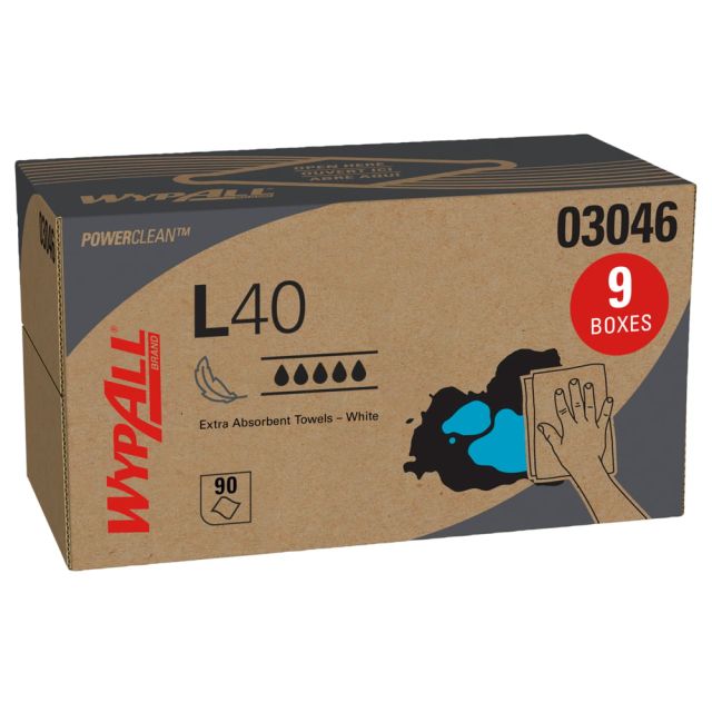 Product WypAll® Power Clean L40 Extra Absorbent Towels