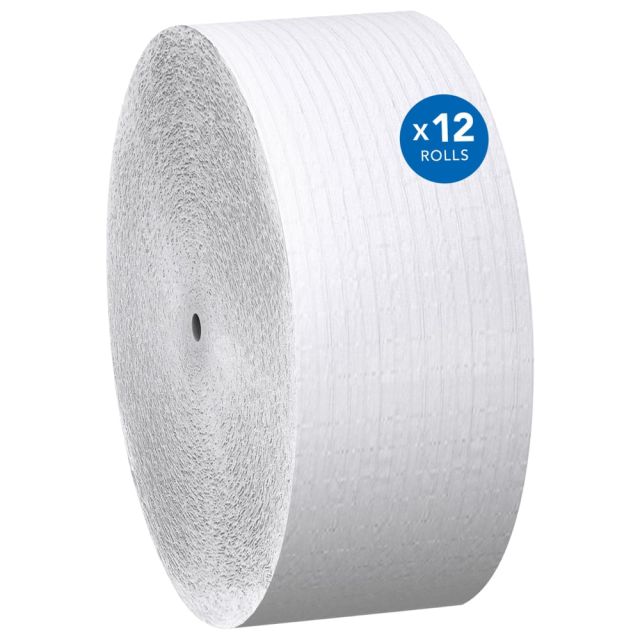 Product Scott® Coreless Jumbo Roll Toilet Paper - White 1-Ply 12x2300'