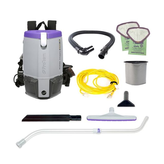 Product Proteam® Super Coach Pro 6 Backpack Vacuum w/ Xover Tool Kit