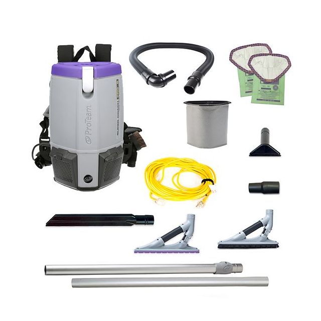 Product Proteam® Super Coach Pro 6 Backpack Vacuum w/ ProBlade Tool Kit