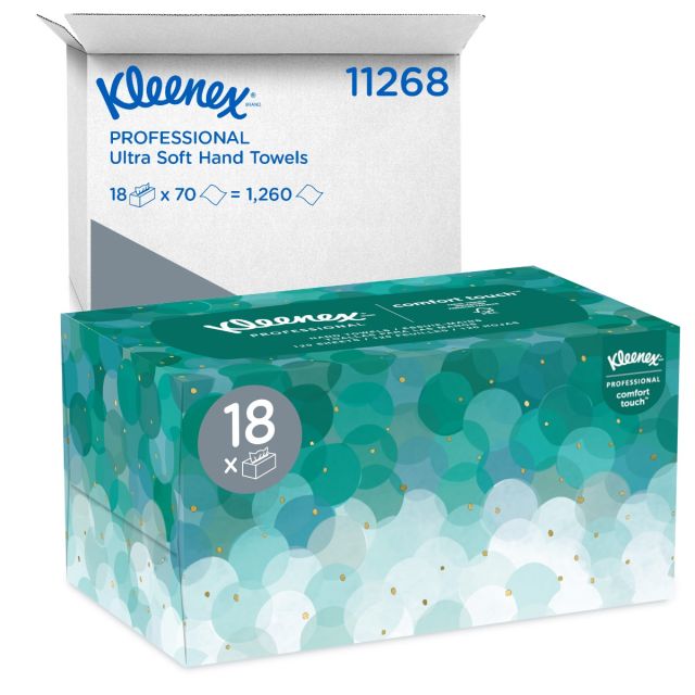 Product Kleenex® Pop-Up Box Folded Hand Towels - White 18x70 Sheets