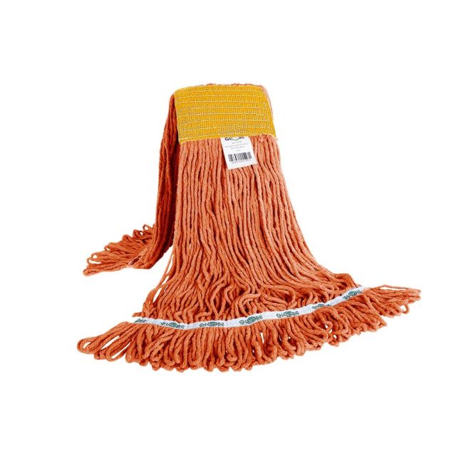 Product Syn-Pro® Wide Band Wet Mop - Orange 24oz