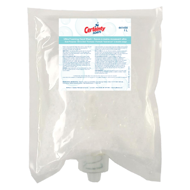 Product Certainty™ Ultra Foaming Hand Wash - 4x1000mL