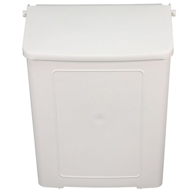 Product Safe-Use Sanitary Napkin Receptacle - White Plastic