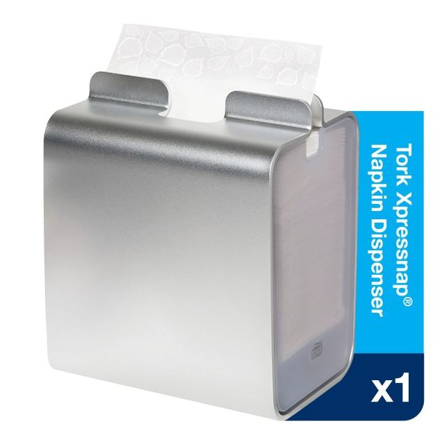 Product Tork Xpressnap® N4 Napkin Dispenser - Aluminum