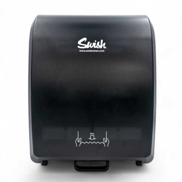 Product Swish® H80 Mechanical Hand Towel Roll Dispenser - Black