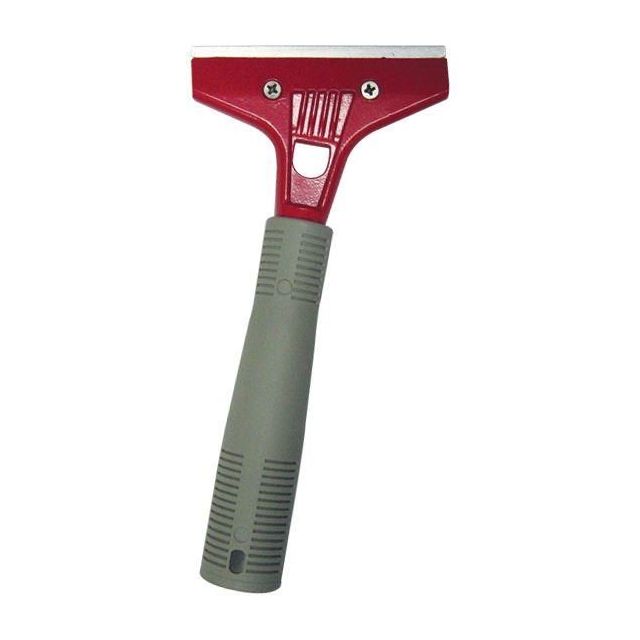Product Short Handle Metal Window Scraper - 4"