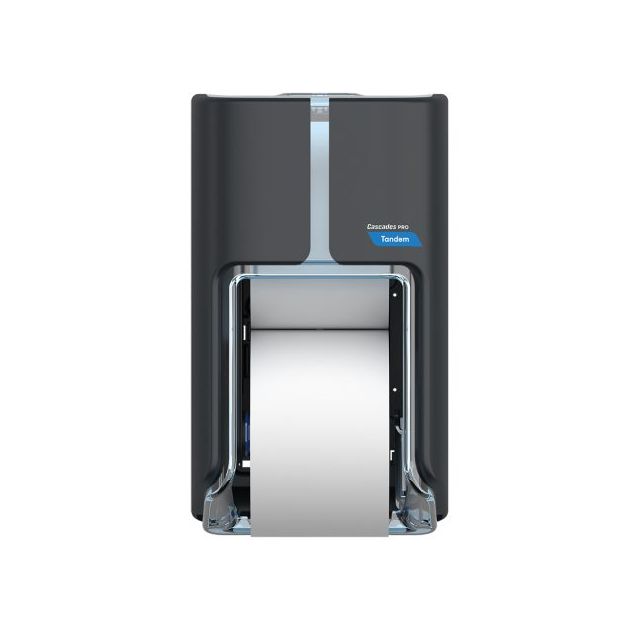 Product Cascades Pro Tandem® Vertical Dual-Roll Bath Tissue Dispenser