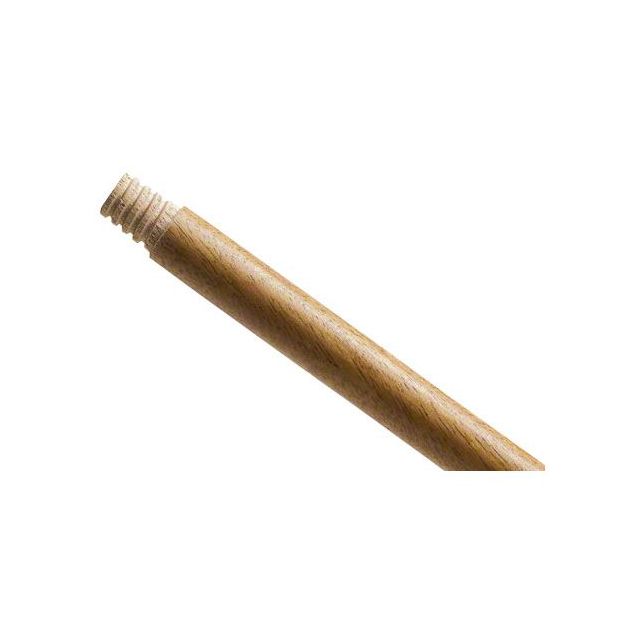 Product Threaded Wooden Broom Handle - 15/16"x54"